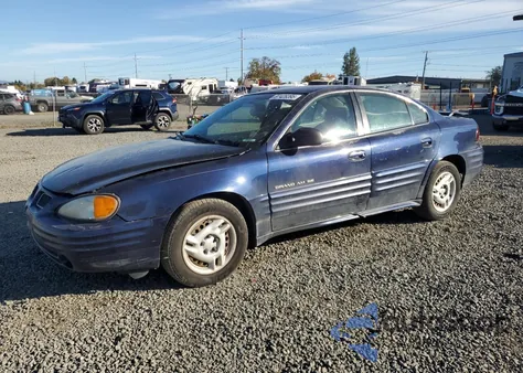 2001 Pontiac Grand Am Se из США, поврежденный, VIN 1G2NE52T91M554454